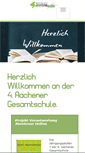 Mobile Screenshot of gesamtschule-aachen.de